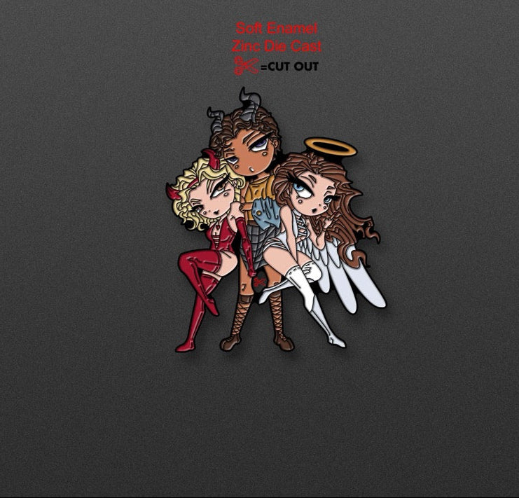 Limited Edition Sorrow & Strangers Halloween Pin 1