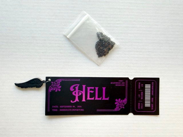 Ticket to Hell Bookmark