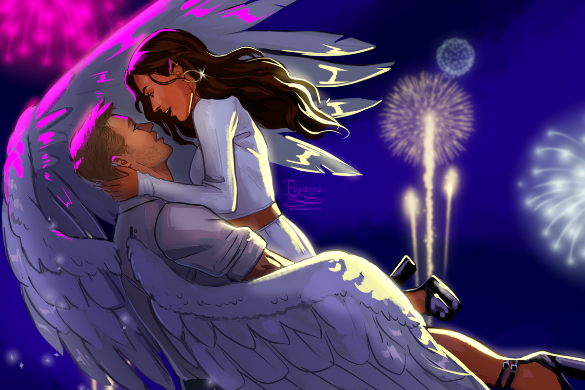 OOP Summer & Connor Art Print 4